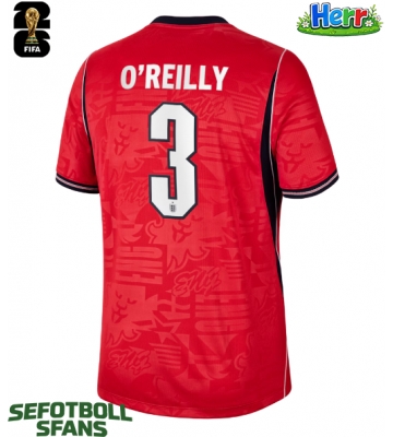 England Nico O'Reilly #3 Bortatröja VM 2026 Kortärmad